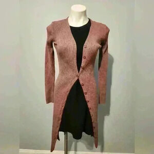 Mauve cardigan/dress